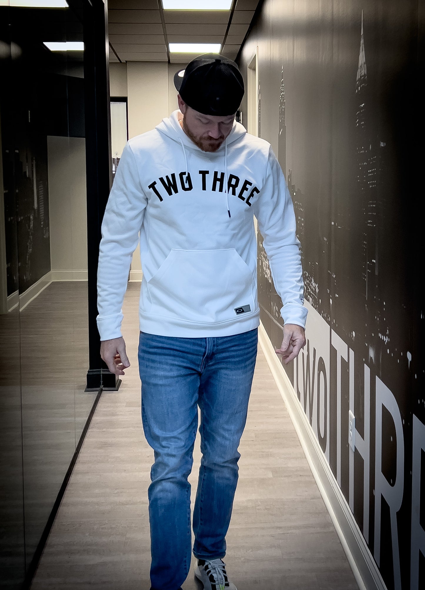 This Hoodie is the most crisp white we have ever seen. Pictures do these no justice.